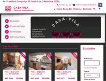 Tablet Screenshot of casavila.es